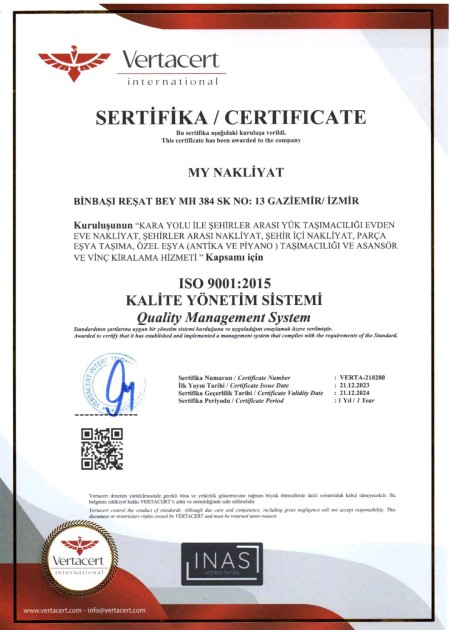 Şehirler Arası Nakliyat İçin Gerekli Belgeler | MY Nakliyat